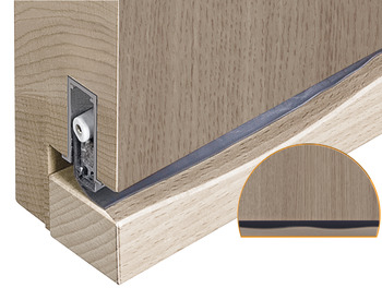 Retractable door seal, RF RD/42dB, Planet, for uneven floors