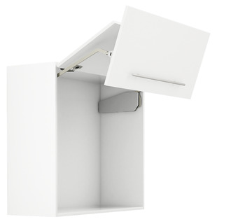 Free fold for flaps made from wood or with aluminium frame