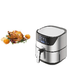 Air Fryer, 5 L, Stainless