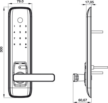 Digital lock, EL7800