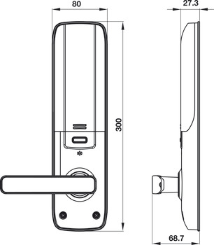 Digital lock, EL7800