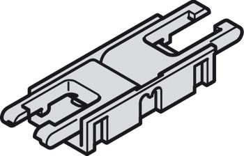 Clip connector, for Häfele Loox5 LED strip light 8 mm 2-pin (monochrome)