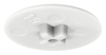 Cover cap, For Häfele Minifix<sup>®</sup> 12 without rim