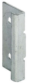 Angled striking plate, for Symo push and turn lock