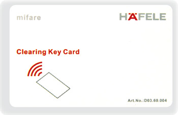 Programming key card, For FL 210 electronic locker lock/cam lock