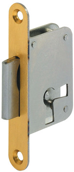 Mortise lock, with catch, backset 15-40 mm, forend 70 mm