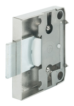 Deadbolt rim lock, With spring, backset 15–30 mm