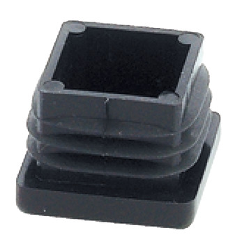 Furniture glide, for press/plug fitting into square tubes