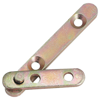 Pivot hinge, Steel, with short flange