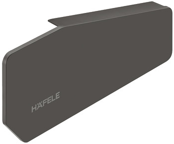 Cover cap, Free fold, for 2-piece flaps with division 1:1 made from wood or with aluminium frame