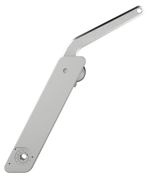 Lid stay individual component, metal supporting arm