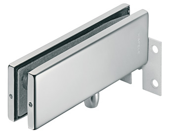 Overpanel pivot patch fitting, with screw-on plate for wall mounting, Startec