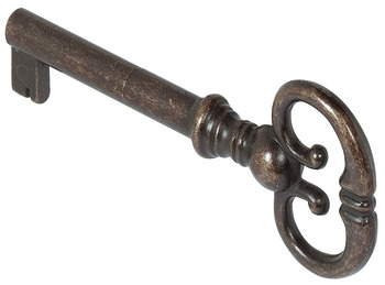 Decorative key, effective shank length 38 mm