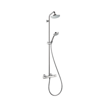 Showerpipe, Croma, with thermostat