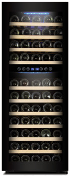 Wine Cooler, Dual Zone, 200 L / 73 bottles