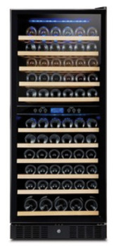 Wine Cooler, Dual Zone, 350L / 116 bottles