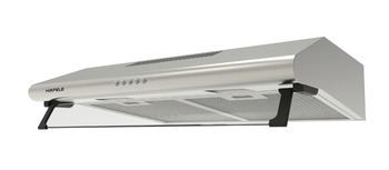 Slim Cooker Hood, Push Button Control, Stainless, 60 cm