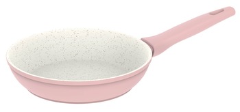 Cookware, Fry Pan 24 cm without Lid, Soft Pink