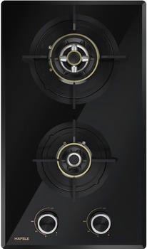 Built-in Gas Hobs, 2 Mix Brass Burners, 30 cm, Round Pan Support