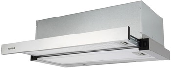 Telescopic Hood, Stainless Panel, 60 cm, Button Control